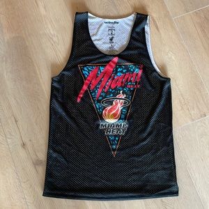 Hardwood Classics Miami Heat Jersey vintage and worn